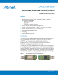 Atmel AVR2030: ATRF231USB - Hardware User Manual