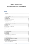 LG-FCB ControlCenter User Manual