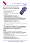 E1 TRANSMISSION ANALYZER XG2125