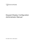 Keypad Display Configuration Administrator Manual