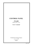 CONTROL PANEL CA-64