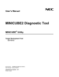 MINICUBE2 Diagnostic Tool MINICUBE Utility UM