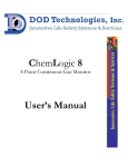 ChemLogic 8 User`s Manual