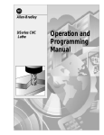 Operation and Programming Manual