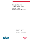 Raven 4xx 5xx AutoSPRAY cable Installation Manual