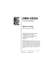 MAN-C24-0001 - CMG-CD24 Operator`s Guide
