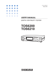 User`s Manual／3.2MB - Kikusui Electronics Corp.