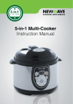 5-in-1 Multi-Cooker Instruction Manual