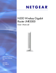 N900 Wireless Dual Band Gigabit Router WNDR4500 User Manual