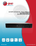 Network Video Recorder User`s Manual