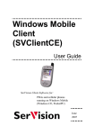 User Manual - SVClientCE