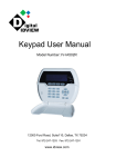 Keypad User Manual