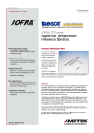 Jofra STS Series Superior Temperature Reference Sensors