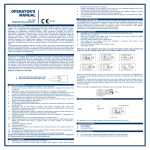 Fingertip Pulse Oximeter Instruction Manual