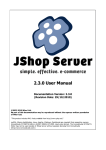 2.3.0 User Manual - JShop E