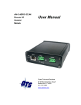 AN-X-ABRIO-SCAN User Manual