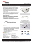 TX665UTi-3D − Ultra Short Throw Projector