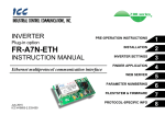 FR-A7N-ETH User`s Manual