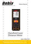 Handheld Laser Distance Meter