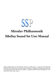 Miroslav Philharmonik Sound Set User Manual