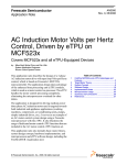 AC Induction Motor Volts per Hertz Control, Driven by eTPU on
