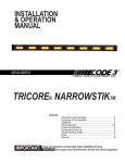 TriCore NarrowStik Installation Guide