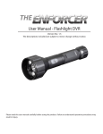 User Manual - Flashlight DVR