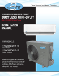 DUCTLESS MINI-SPLIT