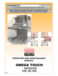 Omega Touch User Manual (UK)