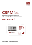 Medexpert CBPM24 IrDA User Manual