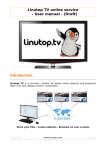 Linutop TV User manual