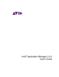 Application Manager User`s Guide 2.4.3
