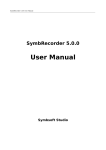 SymbRecorder 5.0.0 User Manual