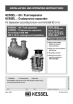 KESSEL – Oil / Fuel separator KESSEL – Coalescence separator