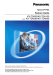 Panasonic KX-TDA100/200/600 Feature_Guide