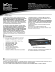 Sierra M6-4 Quick Start Manual