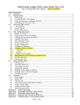 Web Energy Logger (WEL) User Guide: Rev 4.0.2