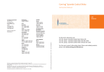 Corning® Epoxide Coated Slides - Instruction Manual