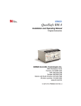 QuadSafe RM-4 Installation and Operating Manual