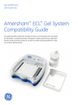 Amersham™ ECL™ Gel System Compatibility Guide