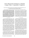 Power Measurement Techniques on Standard Compute Nodes: A
