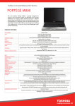 PORTÉGÉ M800 - Cworld - Computer World Online