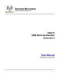 QM2010 USB Stick Synthesizer User Manual