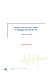 Manual NL BVTr for Labs - The Belgian Virtual Tumourbank