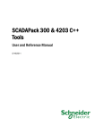 SCADAPack 300 & 4203 C++ Tools