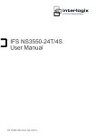 IFS NS3550-24T/4S User Manual
