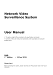 Network Video Surveillance System User Manual
