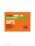 EASY TRAINER GPS - Timex.com assets