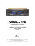 Omnia-6fm User`s Manual v1.00