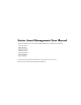 Vector Asset Management User Manual